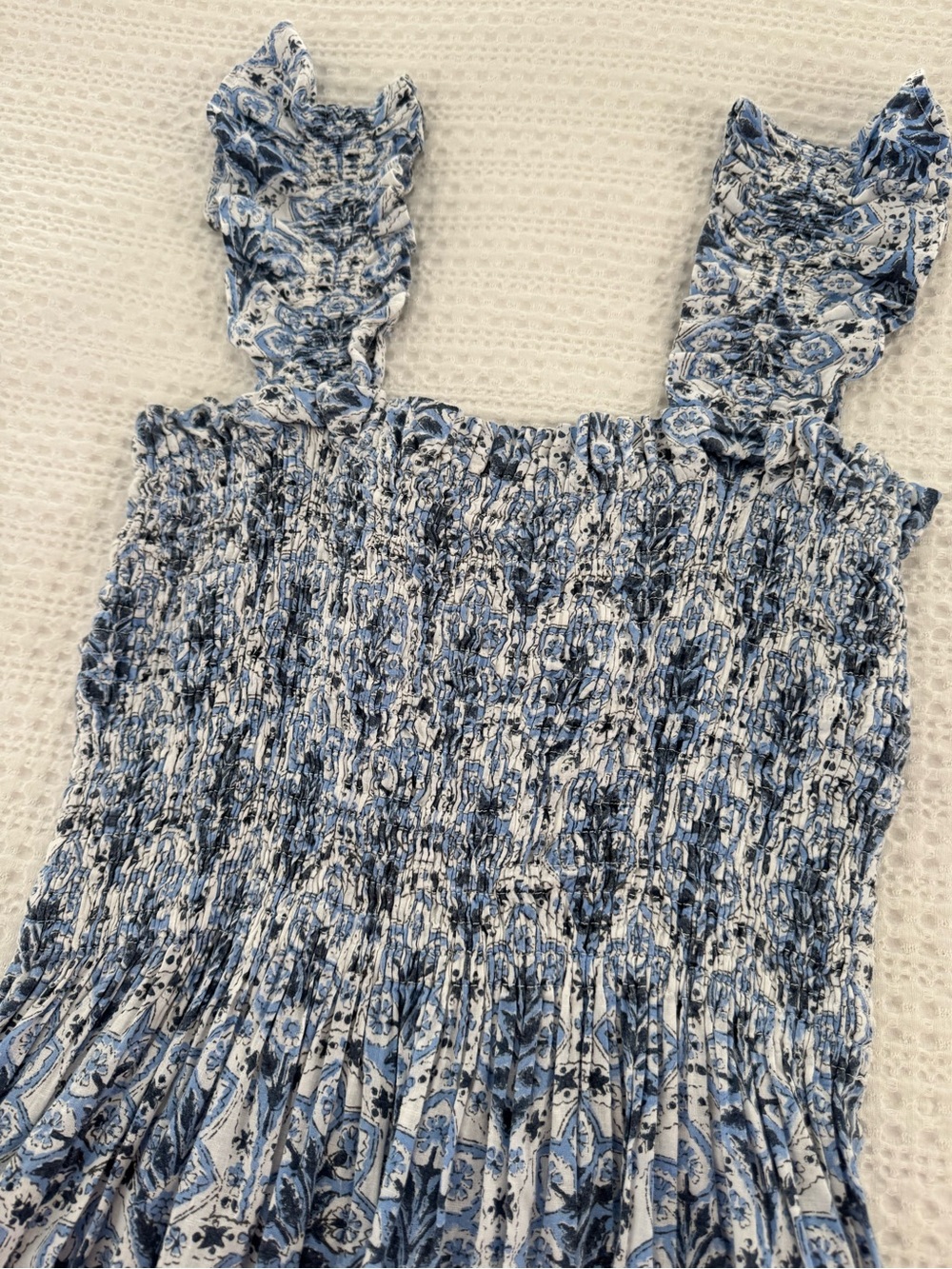 Smocked Ruffle Strap Dress - Picture 3 of 4